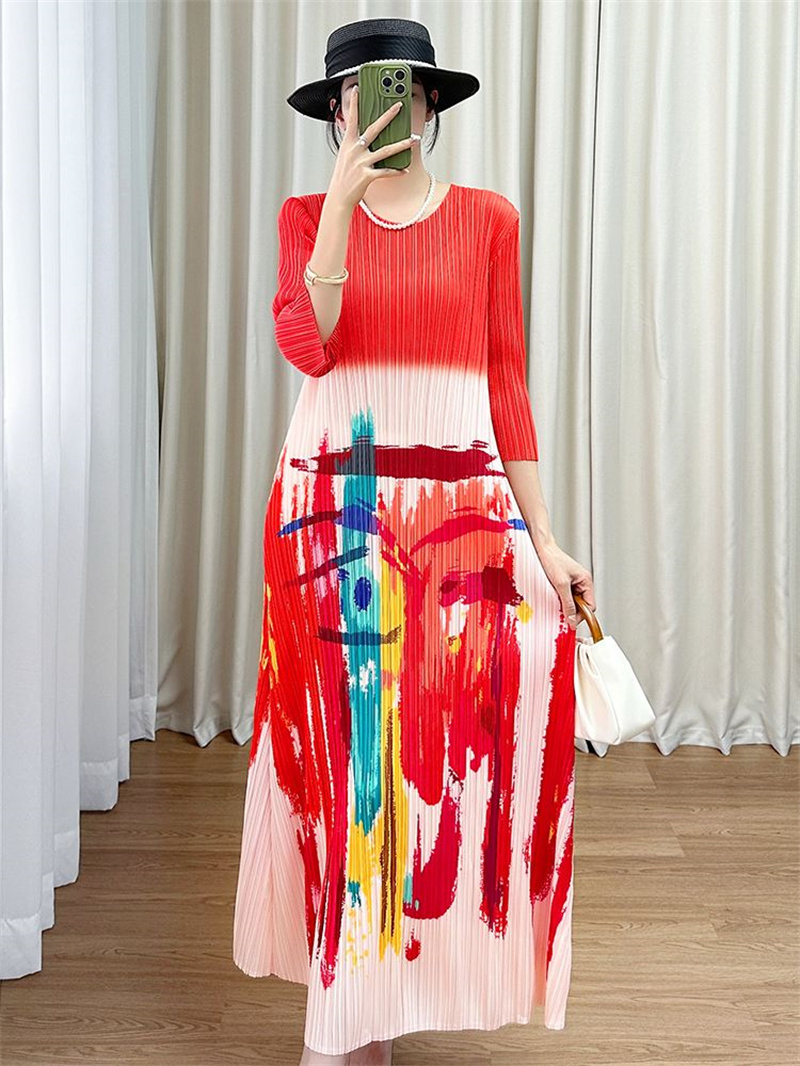 Summer Clothing H&M - Miyake Women's Dress Evening Dresses Summer