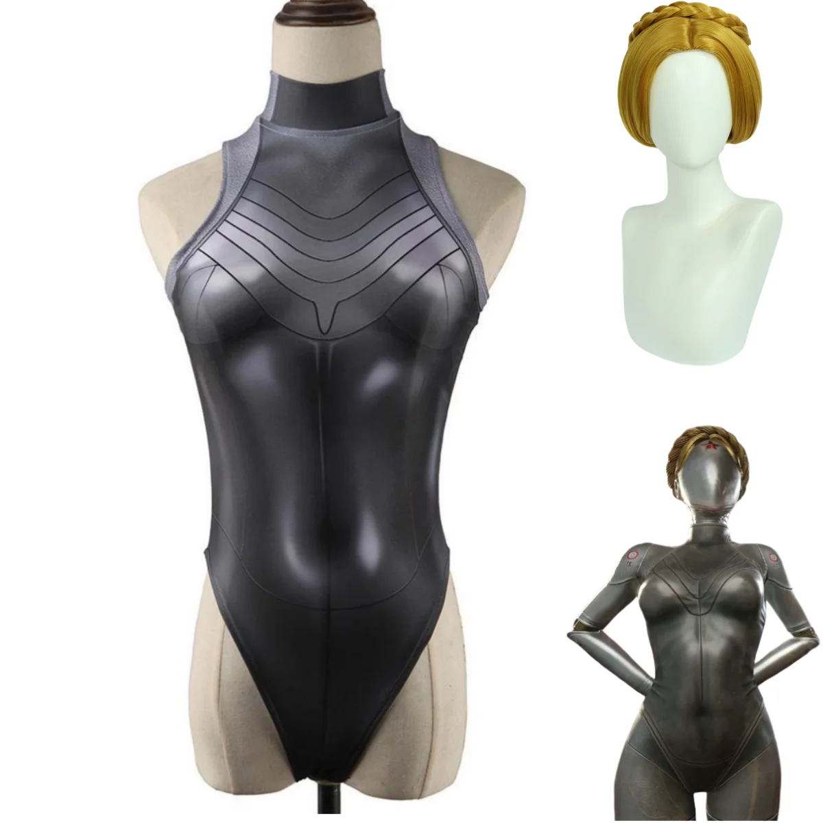 Robot Twins Cosplay Costume fo - đánh giá và giá Summer Alt Clothing