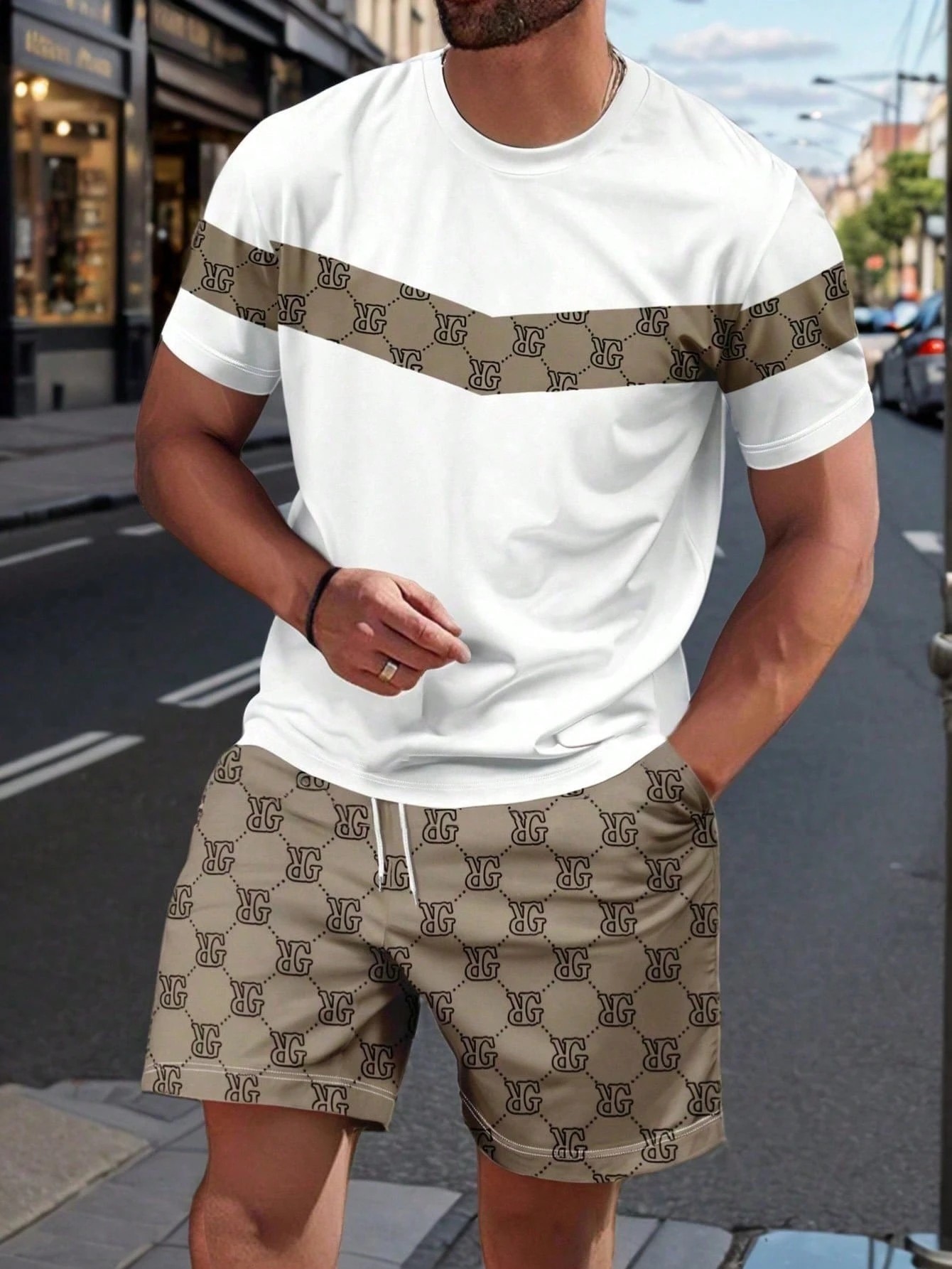 2026 Summer Men's Suit with 3D - đánh giá và giá Summer Clothing Men Fashion
