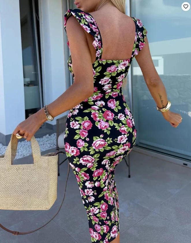 Women's Floral Midi Dress 2026 - đánh giá và giá Sundress Midi Floral