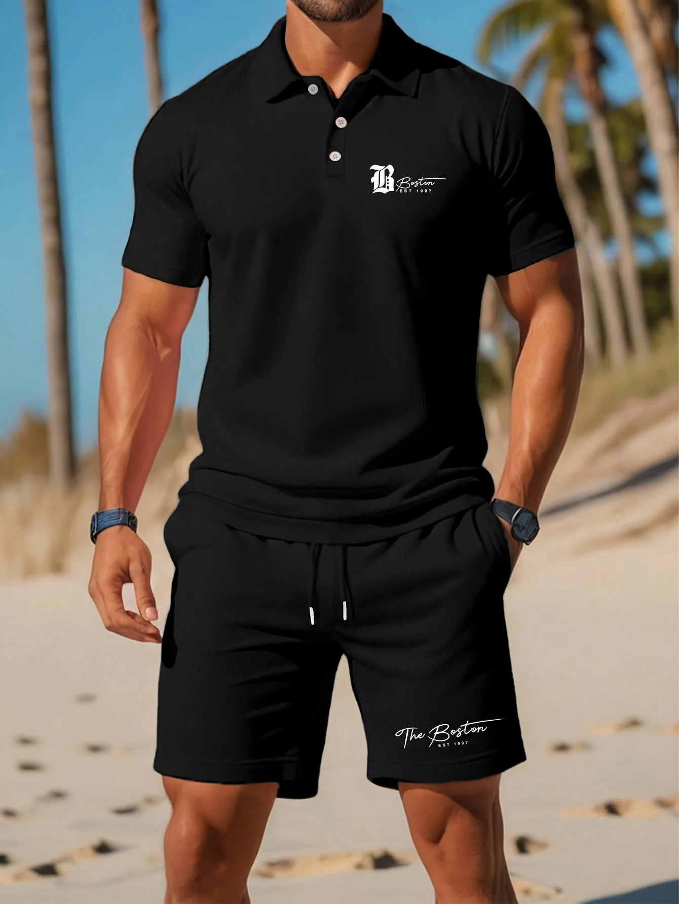 Summer New Men's Polo Shirt Se - đánh giá và giá Summer Clothing Men Fashion