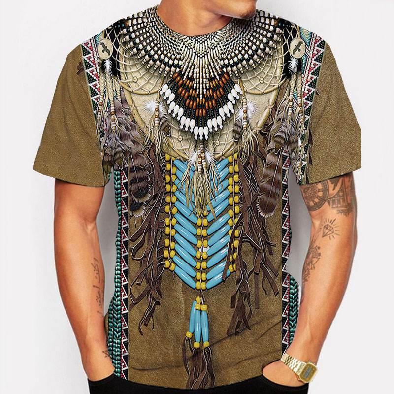 Indian T-Shirts Ethnic Style 3 - đánh giá và giá Indian Summer Vintage Clothing
