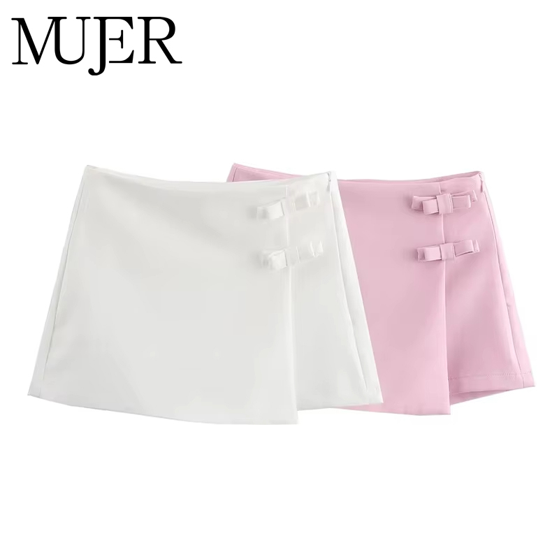 MUJER Pink White Mini Skirt Wo - đánh giá và giá Summer Zara