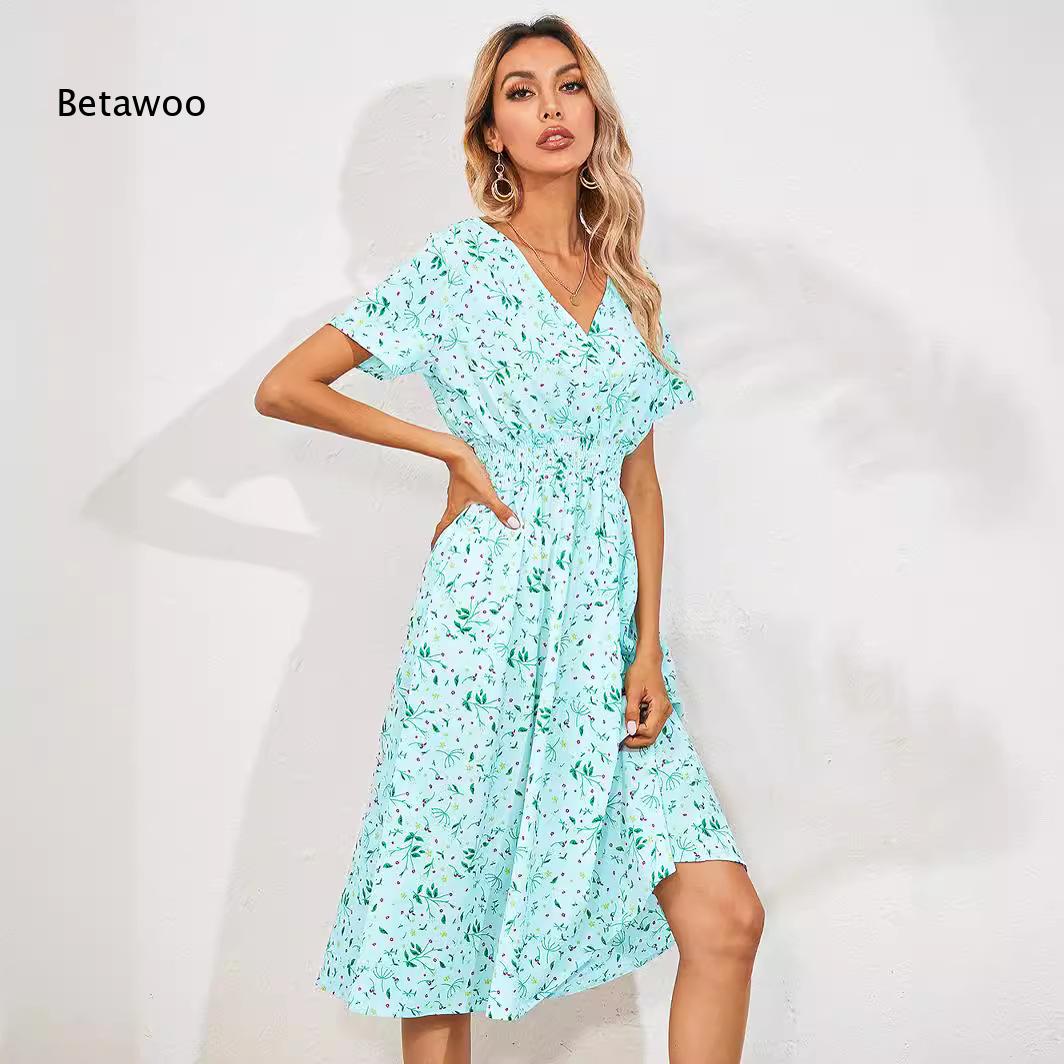 Ditsy Floral Midi Sundress Lad - đánh giá và giá Sundress Midi Floral