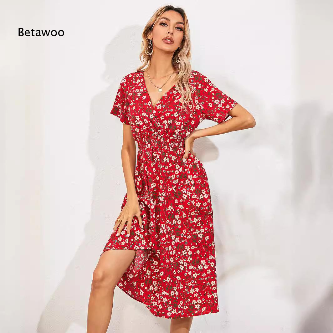 Ditsy Floral Midi Sundress Lad - đánh giá và giá Sundress Midi Floral