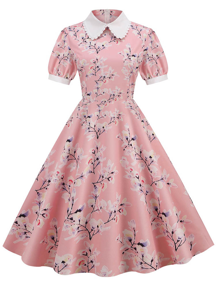 S ~ 3XL Nữ Midi Đầm In Hoa Cổ  - đánh giá và giá Sundress Midi Floral