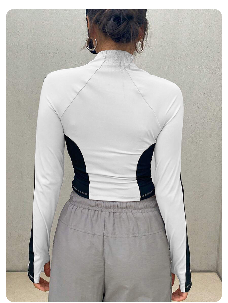 Yoga Clothes Stand Up Collar J - đánh giá và giá Summer Clothing Tops