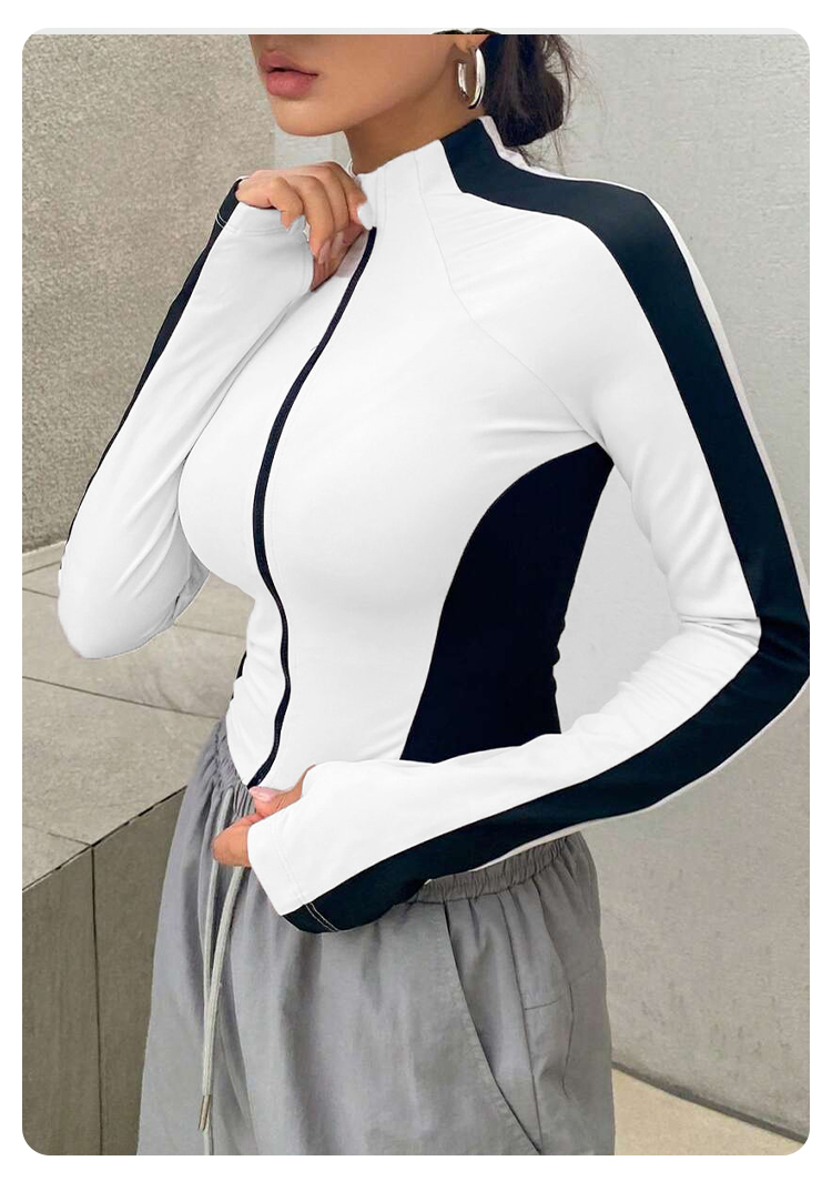 Yoga Clothes Stand Up Collar J - đánh giá và giá Summer Clothing Tops