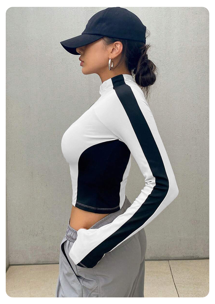 Yoga Clothes Stand Up Collar J - đánh giá và giá Summer Clothing Tops