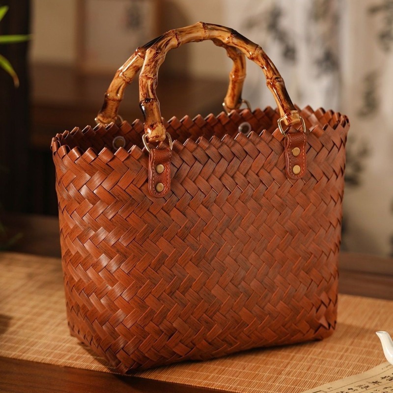 Pure Handmade Handbag Commuter - đánh giá và giá Beach Bag Straw