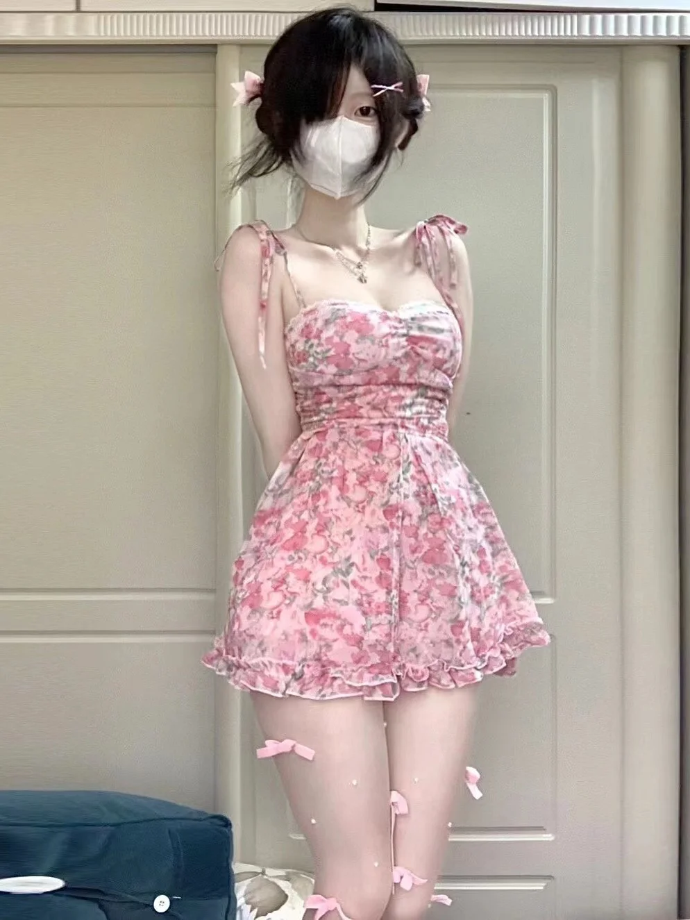 New In Floral Dresses Short Su - đánh giá và giá Summer Clothing Zara