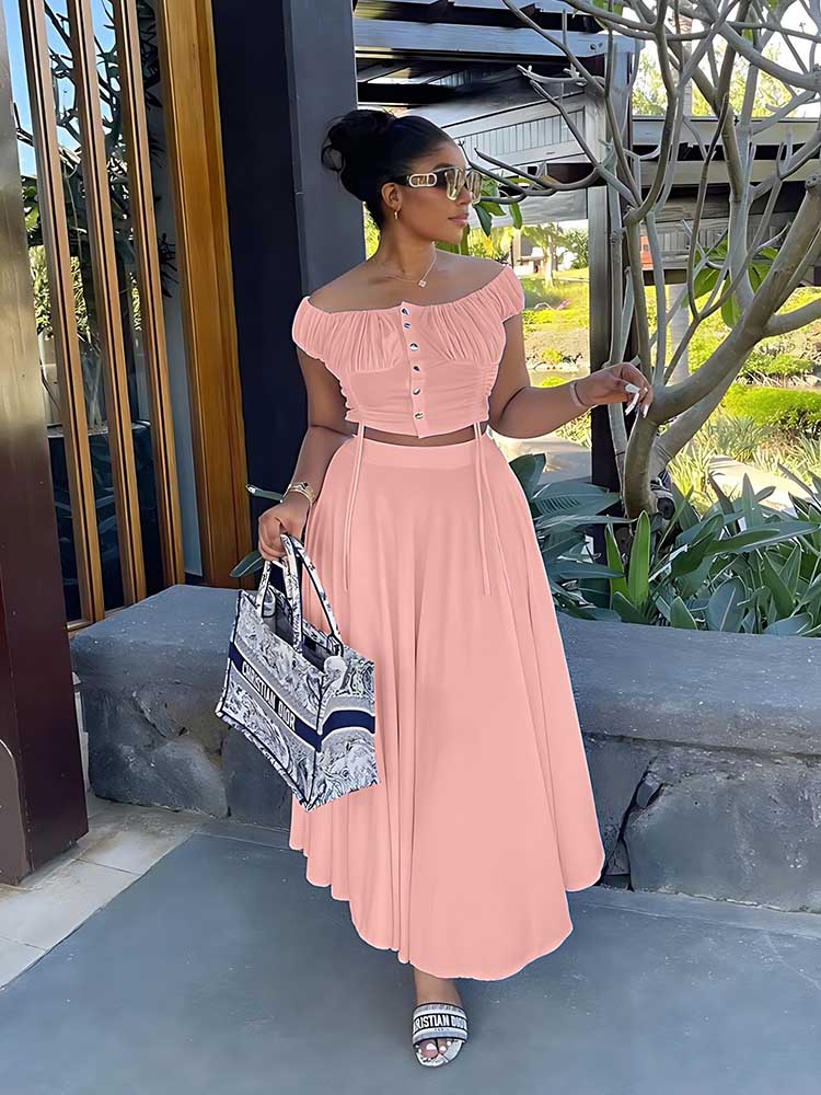 Two Piece Set for Women Dress  - đánh giá và giá Summer Clothing Women Sale