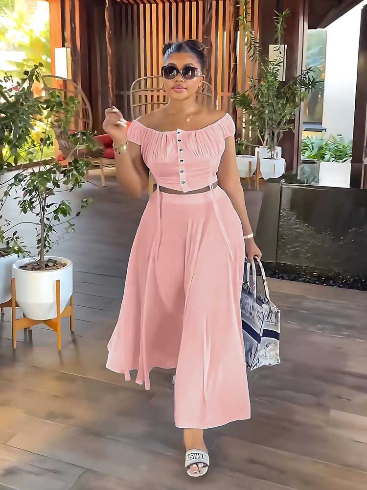 Two Piece Set for Women Dress  - đánh giá và giá Summer Clothing Women Sale