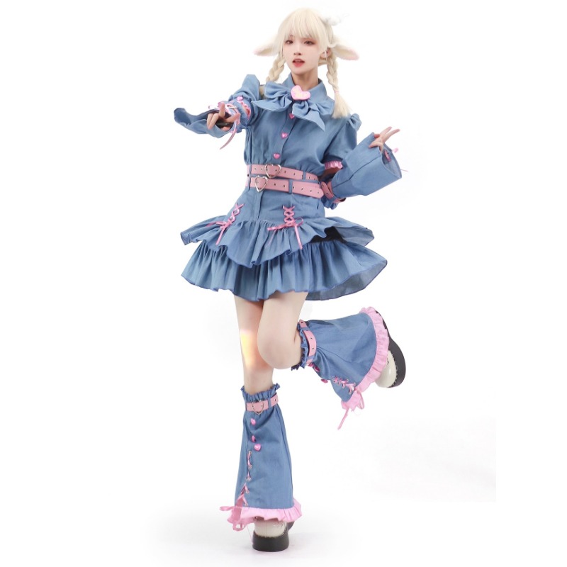2024 Denim Sweetheart Y2k Set  - đánh giá và giá Summer Clothing Women Sale
