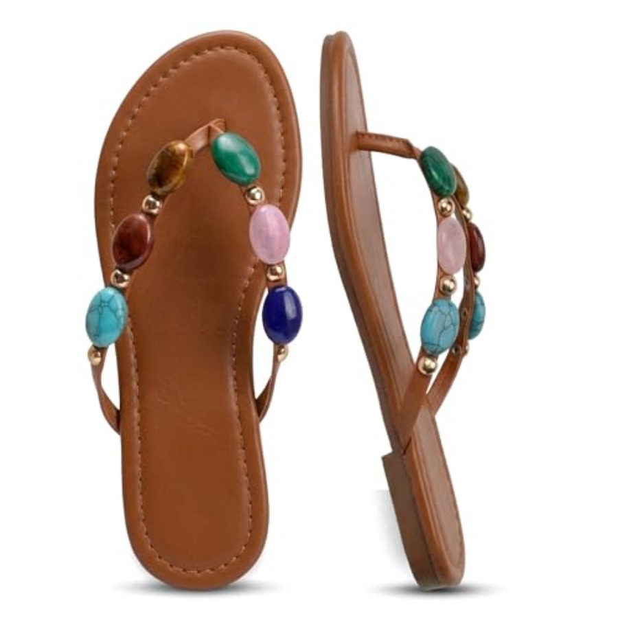 Women Jeweled Sandals Thong Sa - đánh giá và giá Flip Flop Jeweled