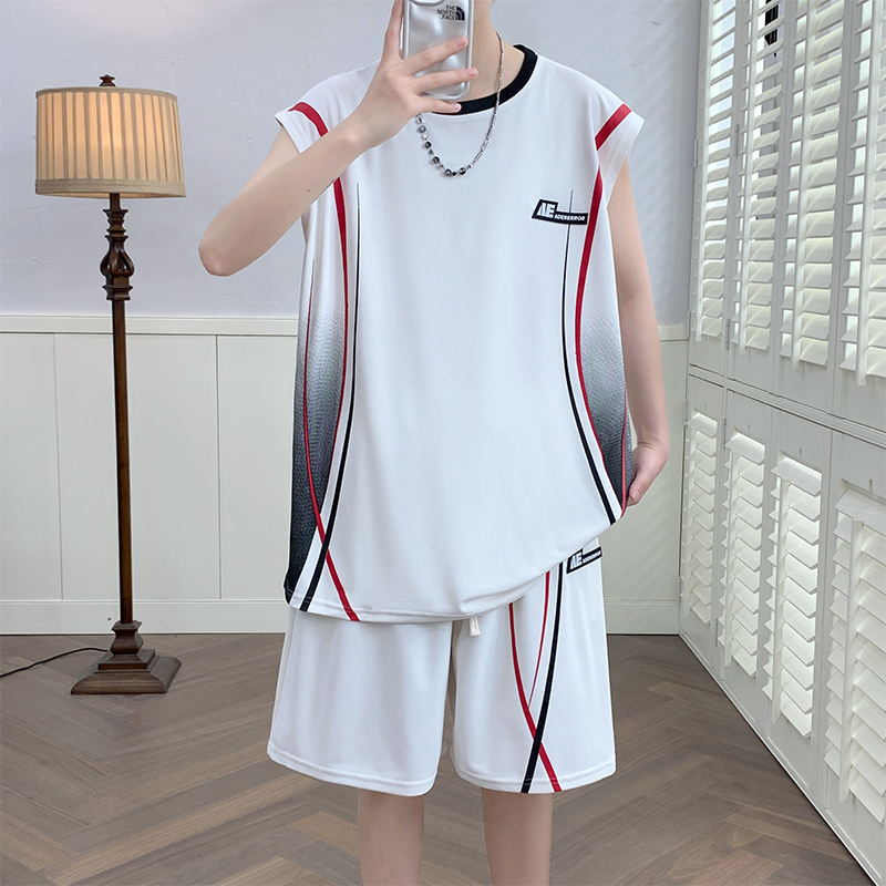 Men's Casual 2-Piece Sportswea - đánh giá và giá Summer Clothing Men Fashion