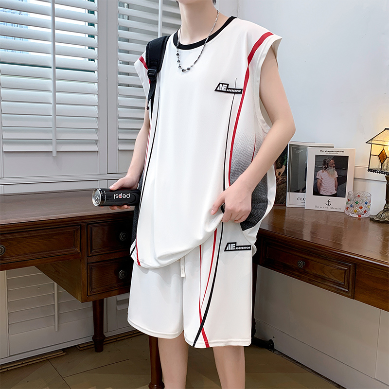 Men's Casual 2-Piece Sportswea - đánh giá và giá Summer Clothing Men Fashion
