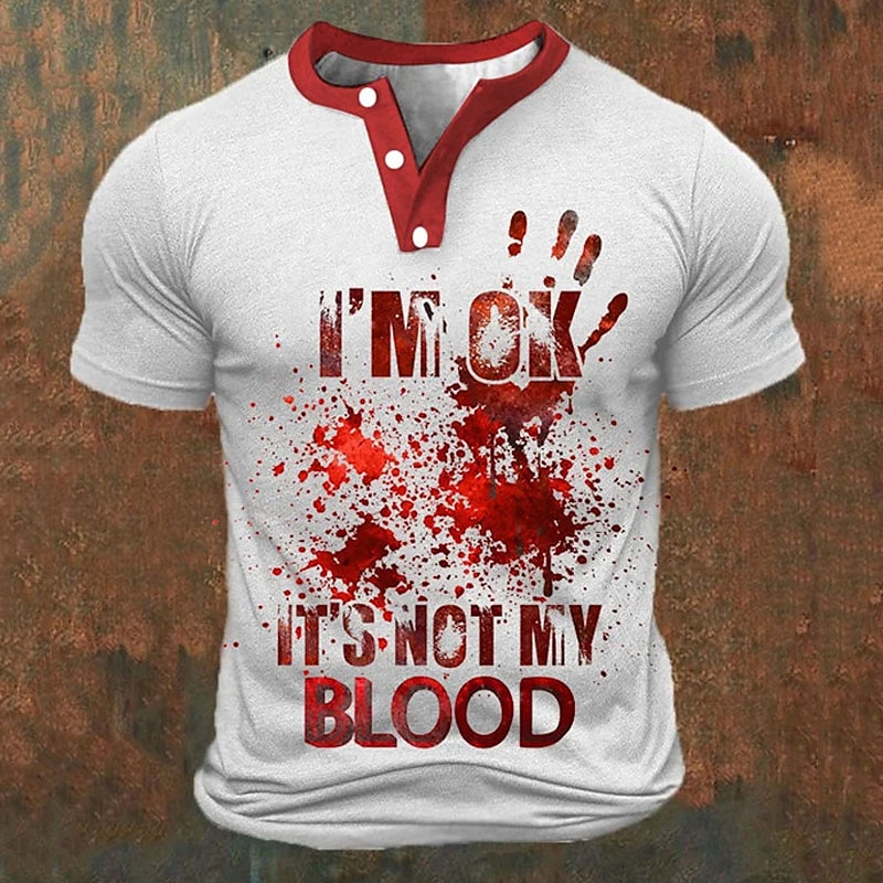 Funny 3D Letter Print Men's He - đánh giá và giá Summer Clothing Men Fashion