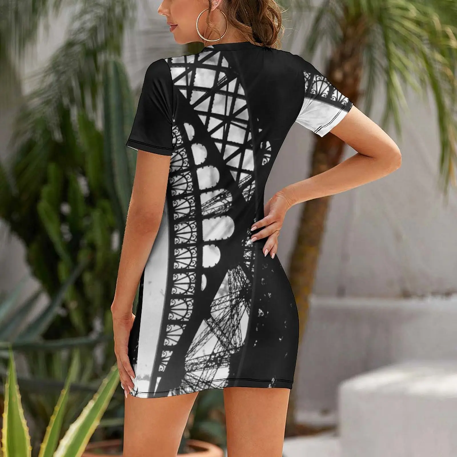 Eiffel Short-Sleeved Dress loo - đánh giá và giá Summer Clothing Trends 2025 Women'S