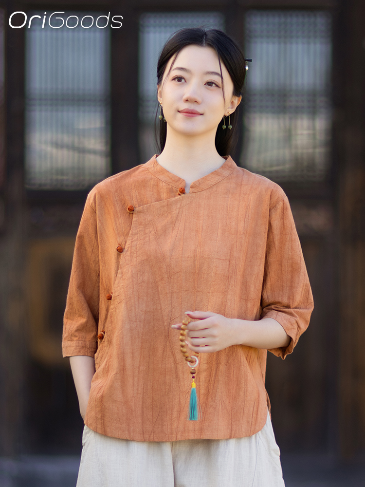 OriGoods Tie Dye Shirt Woman R - đánh giá và giá Summer Clothing Drop