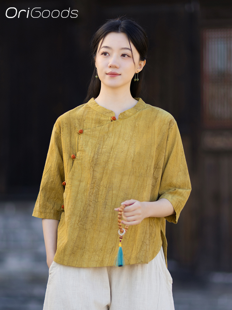 OriGoods Tie Dye Shirt Woman R - đánh giá và giá Summer Clothing Drop